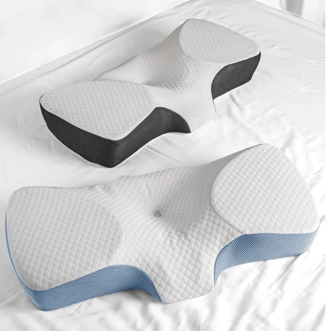 NeckAlign Butterfly Memory Foam Pillow